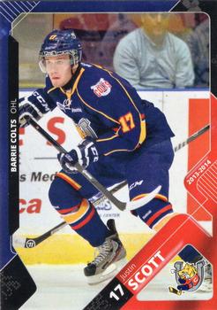 2013-14 Extreme Barrie Colts (OHL) #14 Justin Scott Front
