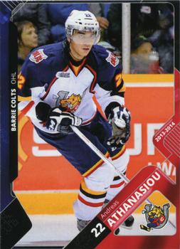 2013-14 Extreme Barrie Colts (OHL) #16 Andreas Athanasiou Front