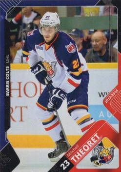2013-14 Extreme Barrie Colts (OHL) #17 Mitchell Theoret Front