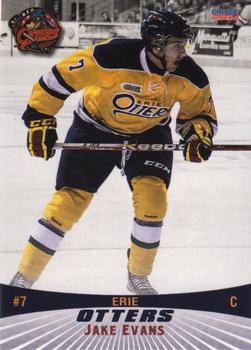 2013-14 Choice Erie Otters (OHL) #9 Jake Evans Front