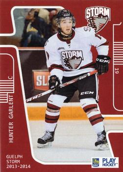 2013-14 M&T Printing Guelph Storm (OHL) #A-03 Hunter Garlent Front