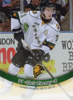2013-14 Choice London Knights (OHL) #22 Chris Tierney Front