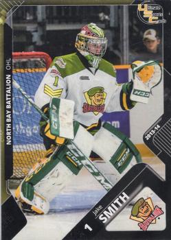 2013-14 Extreme North Bay Battalion (OHL) #1 Jake Smith Front