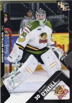 2013-14 Extreme North Bay Battalion (OHL) #24 Brendan O'Neill Front