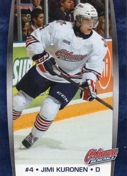 2013-14 Choice Oshawa Generals (OHL) #4 Jimi Kuronen Front