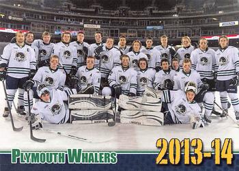 2013-14 BD's Mongolian Grill Plymouth Whalers (OHL) #32 Plymouth Whalers Front