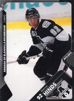2013-14 Extreme Blainville-Boisbriand Armada (QMJHL) #3 Marcus Hinds Front