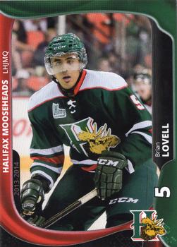 2013-14 Extreme Halifax Mooseheads (QMJHL) #2 Brian Lovell Front