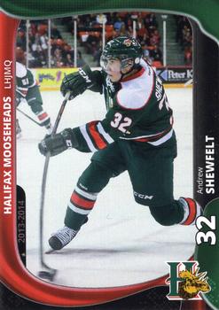 2013-14 Extreme Halifax Mooseheads (QMJHL) #7 Andrew Shewfelt Front
