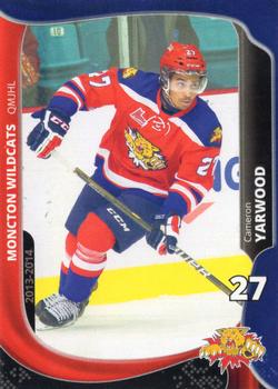 2013-14 Extreme Moncton Wildcats (QMJHL) #7 Cameron Yarwood Front