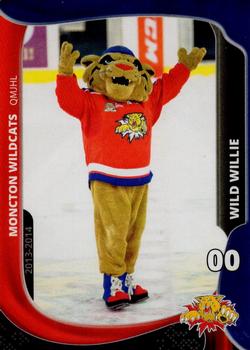 2013-14 Extreme Moncton Wildcats (QMJHL) #24 Wild Willie Front