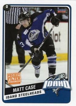 2013-14 Choice Idaho Steelheads (ECHL) 20 Greats #4 Matt Case Front
