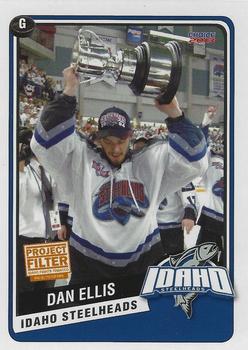 2013-14 Choice Idaho Steelheads (ECHL) 20 Greats #7 Dan Ellis Front