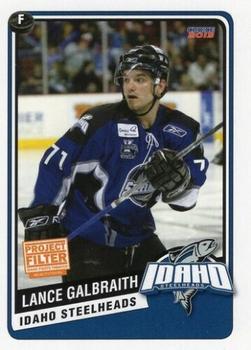 2013-14 Choice Idaho Steelheads (ECHL) 20 Greats #9 Lance Galbraith Front