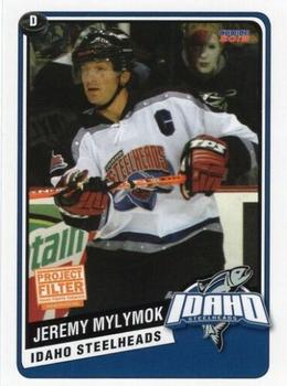 2013-14 Choice Idaho Steelheads (ECHL) 20 Greats #15 Jeremy Mylymok Front