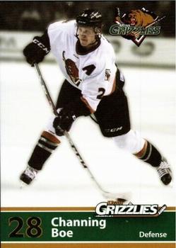 2013-14 Utah Grizzlies (ECHL) #NNO Channing Boe Front