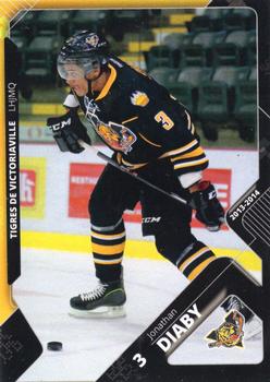 2013-14 Extreme Victoriaville Tigres (QMJHL) #2 Jonathan-Ismael Diaby Front