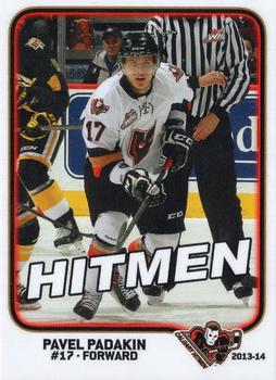 2013-14 Calgary Hitmen (WHL) #NNO Pavlo Padakin Front