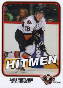 2013-14 Calgary Hitmen (WHL) #NNO Jake Virtanen Front