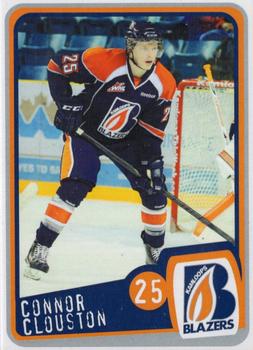 2013-14 Kamloops Blazers (WHL) #20 Connor Clouston Front
