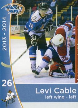 2013-14 Kootenay Ice (WHL) #NNO Levi Cable Front