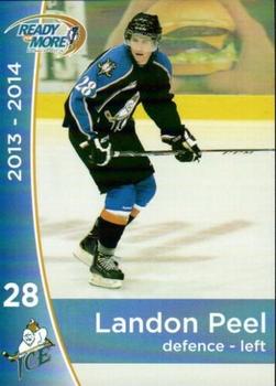 2013-14 Kootenay Ice (WHL) #NNO Landon Peel Front