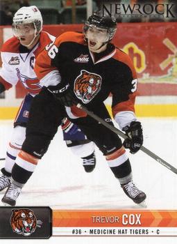 2013-14 Medicine Hat Tigers (WHL) #NNO Trevor Cox Front