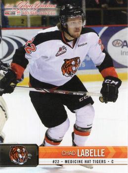 2013-14 Medicine Hat Tigers (WHL) #NNO Chad Labelle Front
