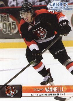 2013-14 Medicine Hat Tigers (WHL) #NNO Tommy Vannelli Front