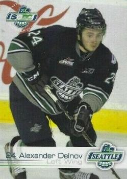 2013-14 Booster Club Seattle Thunderbirds (WHL) #NNO Alexander Delnov Front