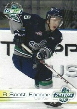 2013-14 Booster Club Seattle Thunderbirds (WHL) #NNO Scott Eansor Front