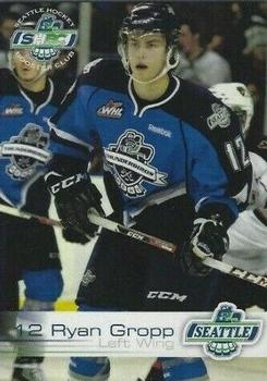 2013-14 Booster Club Seattle Thunderbirds (WHL) #NNO Ryan Gropp Front