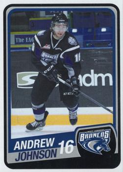 2013-14 Swift Current Broncos (WHL) #6 Andrew Johnson Front