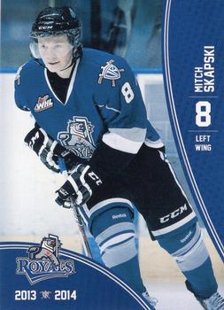 2013-14 Victoria Royals (WHL) #9 Mitch Skapski Front