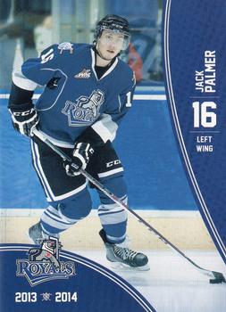 2013-14 Victoria Royals (WHL) #19 Jack Palmer Front