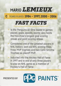 2016-17 Pittsburgh Penguins 50 Years #1 Mario Lemieux Back