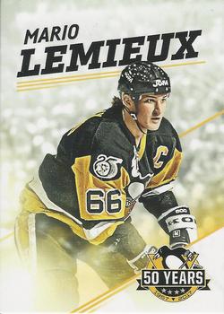 2016-17 Pittsburgh Penguins 50 Years #1 Mario Lemieux Front