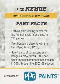 2016-17 Pittsburgh Penguins 50 Years #14 Rick Kehoe Back