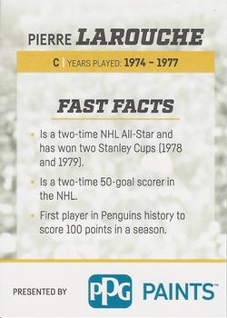 2016-17 Pittsburgh Penguins 50 Years #17 Pierre Larouche Back