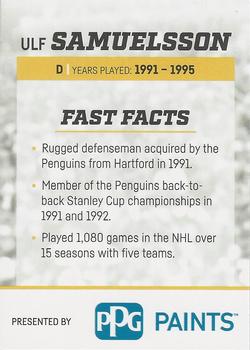 2016-17 Pittsburgh Penguins 50 Years #20 Ulf Samuelsson Back