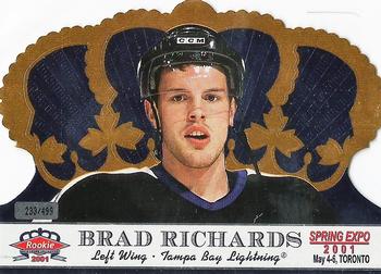 2000-01 Pacific Crown Royale - Toronto Expo Rookie Collection #G8 Brad Richards Front