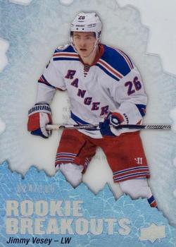 2016-17 Upper Deck - Rookie Breakouts #RB8 Jimmy Vesey Front