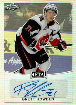 2016-17 Leaf Metal #BA-BH1 Brett Howden Front