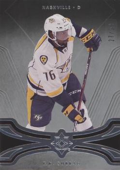 2016-17 Upper Deck Ultimate Collection #15 P.K. Subban Front