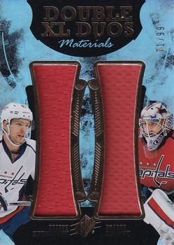2016-17 SPx - Double XL Duos Materials #XD-KH Evgeny Kuznetsov / Braden Holtby Front