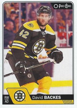 2016-17 Upper Deck - 2016-17 O-Pee-Chee Update #662 David Backes Front