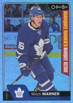2016-17 Upper Deck - 2016-17 O-Pee-Chee Update Rainbow Foil #672 Mitch Marner Front