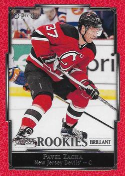 2016-17 Upper Deck - 2016-17 O-Pee-Chee Update Glossy Rookies Red Foil #R-9 Pavel Zacha Front