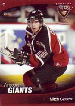 2007-08 Choice Vancouver Giants (WHL) #8 Mitch Czibere Front