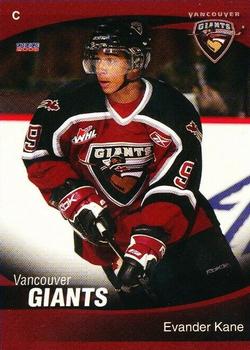 2007-08 Choice Vancouver Giants (WHL) #12 Evander Kane Front